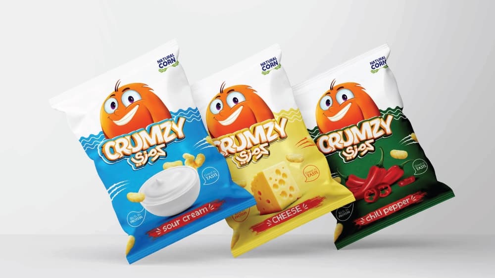 Crumzy Logo Design