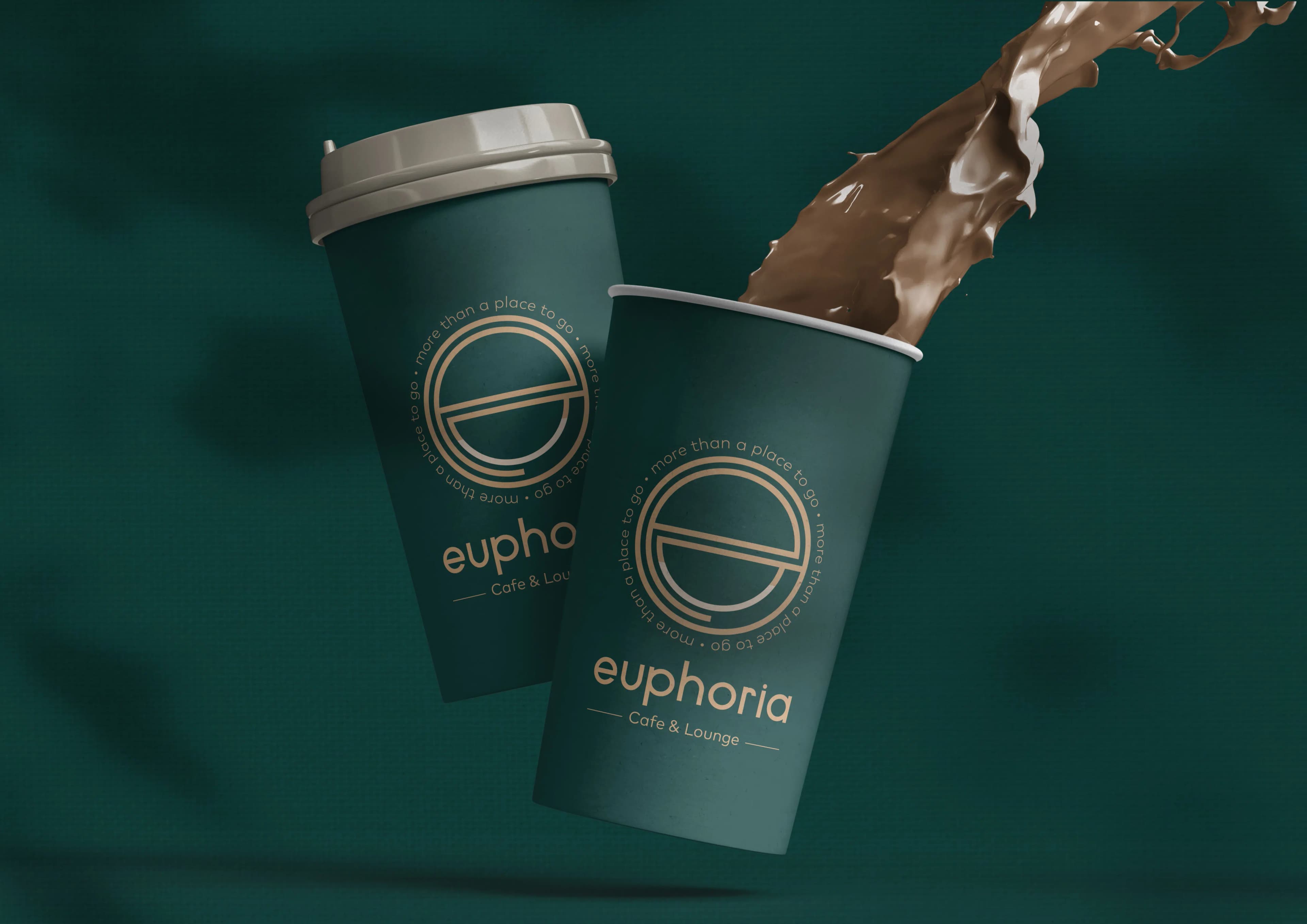 Branding Services - Euphoria Cafe & Lounge