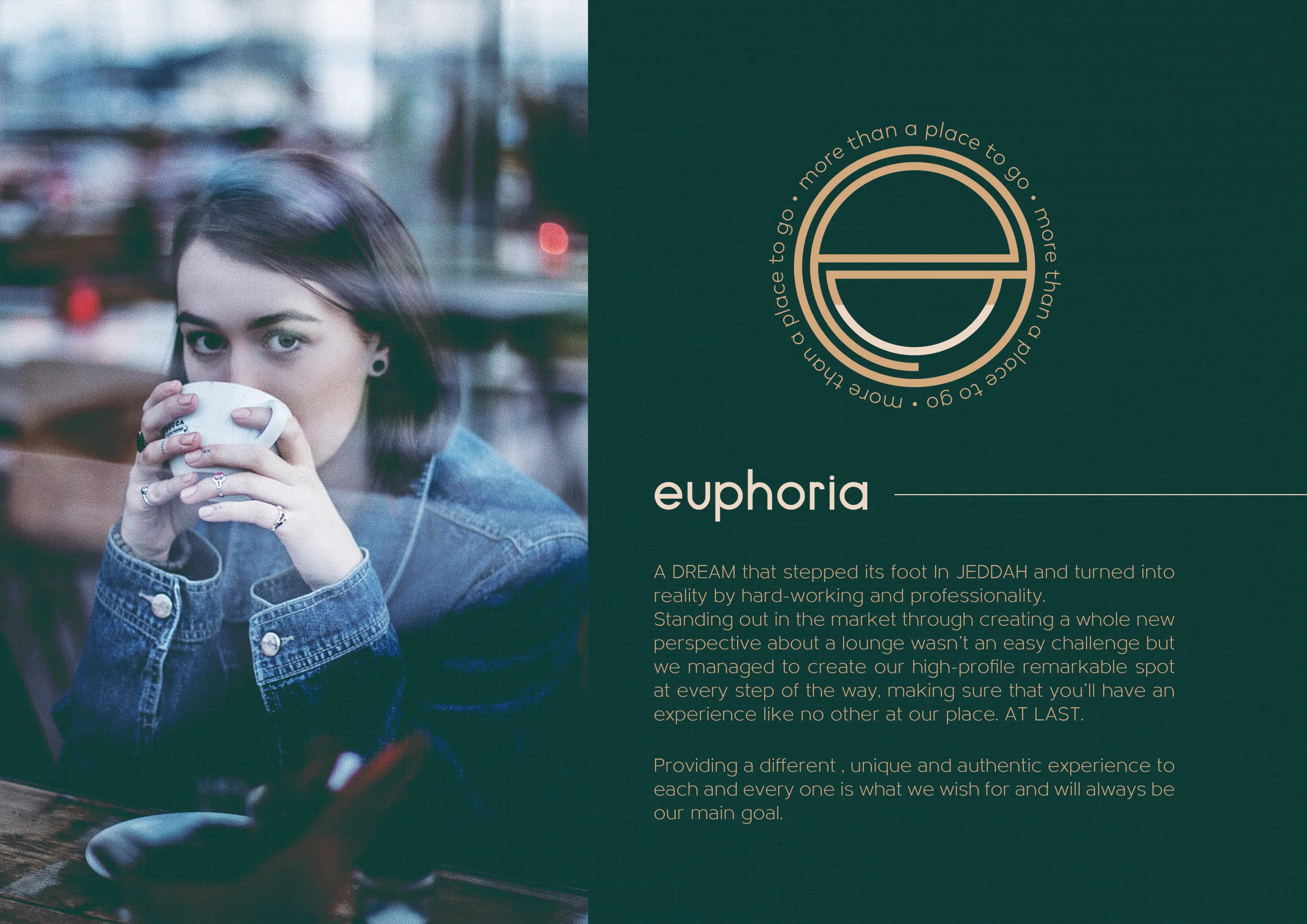 Branding Services - Euphoria Cafe & Lounge